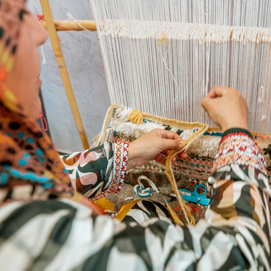 Vintage Moroccan rugs
